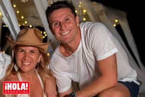 Paula celebró sus 46 años en Miami, horas antes de la final de la Copa América. A su lado, incondicional, su marido, el exfutbolista Javier Zanetti.