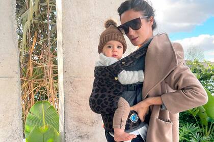 Paula Chaves con Filipa, la menor de la casa