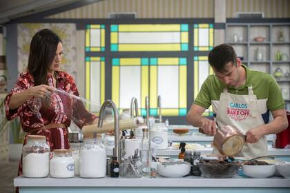 Paula Chaves intervino para ayudar a los finalistas de Bake Off Argentina