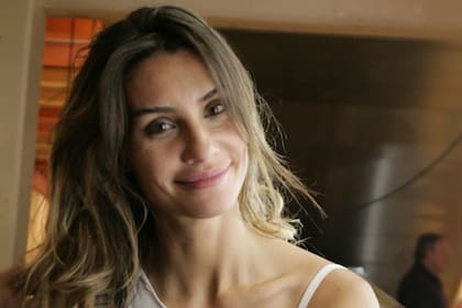 Paula Morales, en un descanso en las grabaciones de Pensamientos