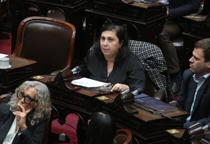 Paula Oliveto participó del homenaje al Papa Francisco en el Congreso