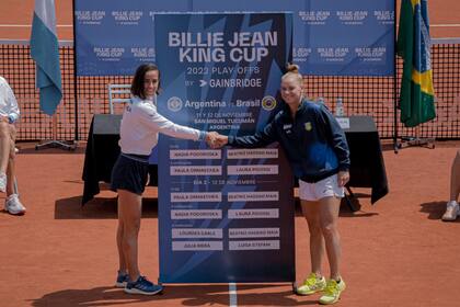 Paula Ormaechea y Laura Pigossi, uno de los duelos de este viernes en Tucumán