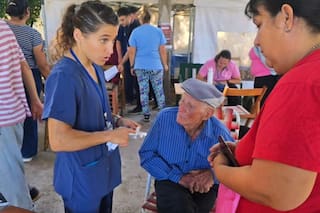 La campeona olímpica que es médica y viajó a Chaco para ayudar en los hospitales zonales