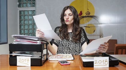 Paula Pereira, directora de una agencia de comunicación, pasa trabajos de este año para el que viene