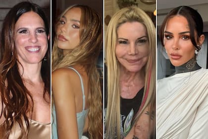 Paula Robles, Soledad Aquino, Juana y Cande Tinelli, protagonistas de una interna familiar feroz