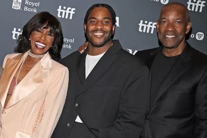 Pauletta, Malcolm y Denzel Washington, este año en el Festival Internacional de Cine de Toronto