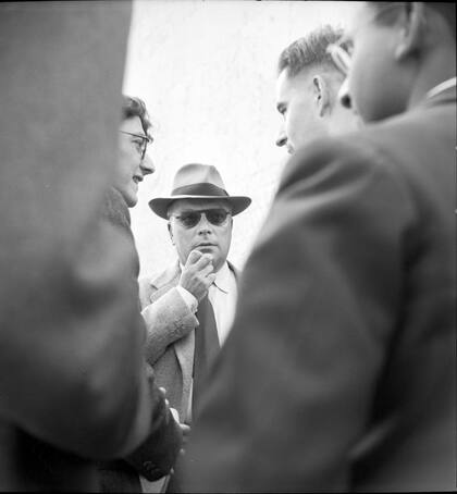 Pauli se convirtió en un físico muy respetado. (Aquí en el Congreso Internacional de Física Nuclear, Basilea, 1949)