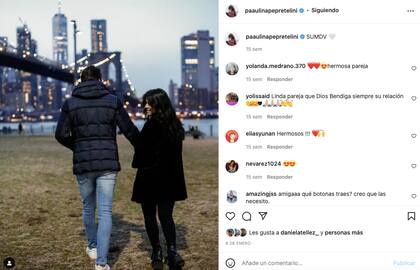 Paulina Pretelini y Fernando celebran su compromiso en Nueva York.