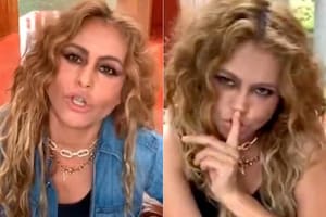 Paulina Rubio se sumó a las críticas y se burló de su propio video de Instragram