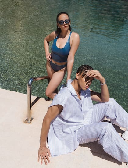 Pauline Ducruet convocó a su primo, Alexandre Grimaldi para protagonizar la nueva campaña de verano de su marca Alter.