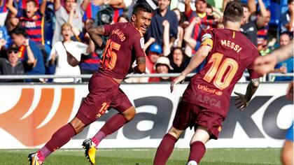 Paulinho hizo festejar al Barcelona sobre la hora