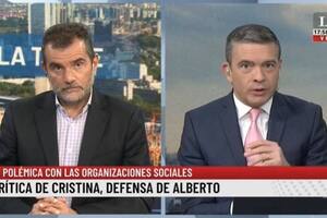 Rossi analizó los dichos de Cristina Kirchner sobre las organizaciones sociales