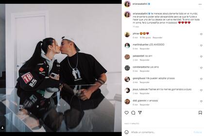 Paulo Dybala cumple años y Oriana Sabatini le dedicó un tierno posteo (Foto: Instagram @orianasabatini)