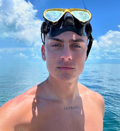 Paulo Dybala en modo vacaciones: visitó las Bahamas junto a su familia y Oriana Sabatini