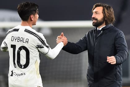 Paulo Dybala tiene una buena relación con Andrea Pirlo, el entrenador de Juventus, que lo apoyó en un momento difícil para el argentino en 2020; iba a volver a estar en la consideración para el clásico con Torino
