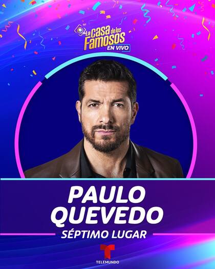 Paulo Quevedo se convirtió en el nuevo eliminado de La Casa de los Famosos y se quedó con el séptimo lugar