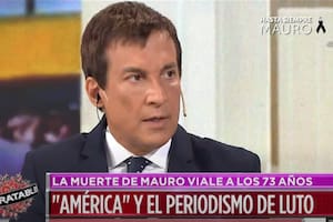 Paulo Vilouta homenajeó a Mauro Viale, con quien trabajó en los inicios de su carrera