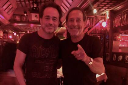 Pauls con Guillermo Francella en Miami