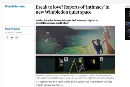 "¿Pausa para el amor?", la pregunta que se hizo el diario inglés The Guardian