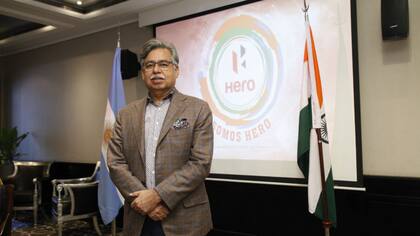 Pawan Munjal, chairman y CEO de Hero Motocorp.