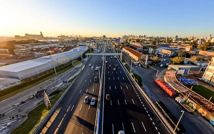 Peaje sin cabinas ni barreras en la autopista Illia