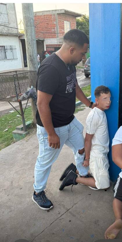 Pechuga, el sospechoso detenido por la policía bonaerense