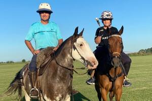 Pedrito Heguy volvió a subirse a un caballo a casi un año del tremendo accidente