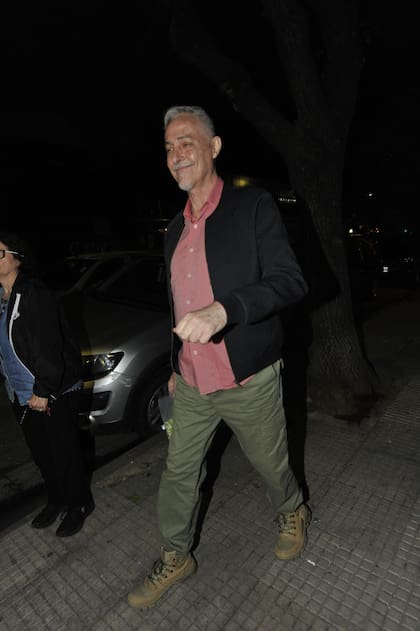 Pedro Aznar, otro ex Serú Girán y gran amigo de Charly, participó de la cena por los 74 de Say No More