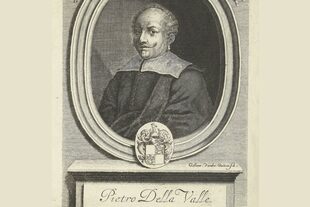 Pedro del Valle, conocido como "el Peregrino", la retrató con su pluma