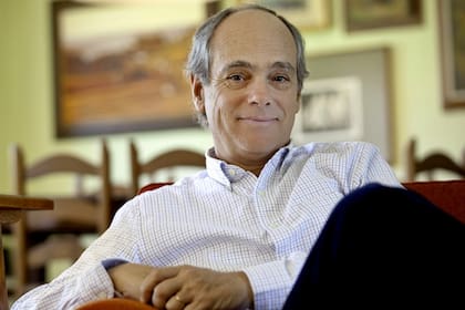 Pedro hoy da conferencias, tras una larga trayectoria empresaria