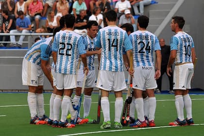 Pedro Ibarra marcó el gol del triunfo argentino