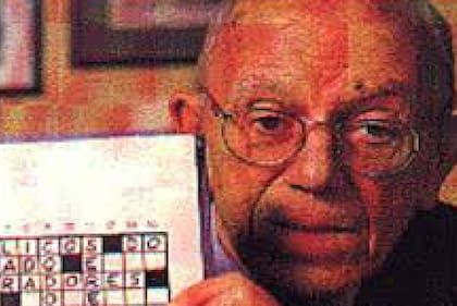 Pedro Ocón de Oro, creador de la sopa de letras en castellano