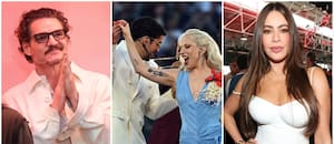 De Pedro Pascal y Sofía Vergara a Jon Hamm y Adam Sandler, los famosos que alentaron a Bad Bunny en el Super Bowl