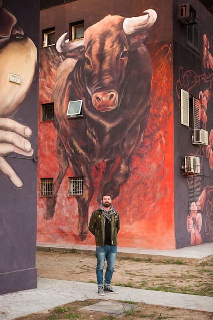 Pedro Rauber siempre se interesó por las obras a gran escala.