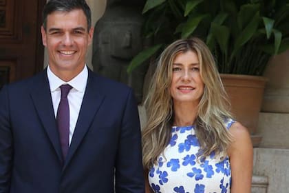 Pedro Sánchez y su esposa, Begoña Gómez