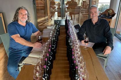 Pedro Aznar y Marcelo Pelleriti concretaron el sueño de la bodega propia