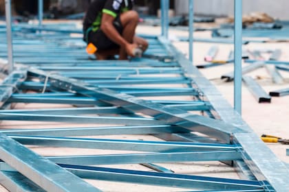 Pefiles de acero que se utilizan en la construcción en seco