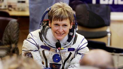 Peggy Whitson está hace 534 días en la Estación Espacial Internacional