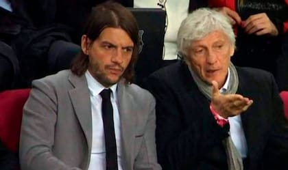 Pekerman, con Pascual Lezcano, hombre de confianza del DT a quien también le apuntó el presidente de la FVF: “Querían ser amos y señores para trabajar sin ningún control”
