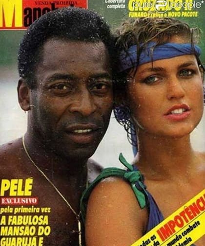 Pelé, Xuxa y un romance que acaparó la atención de los medios