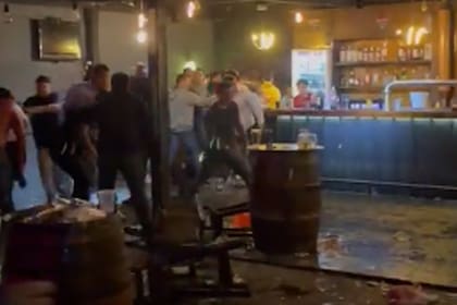 Pelea dentro de un boliche en Aguilares, San Miguel de Tucumán