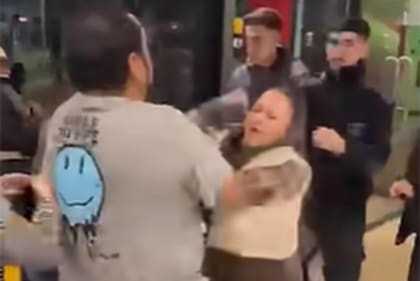 Pelea en un local de comidas rápidas de Godoy Cruz, Mendoza