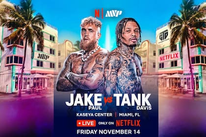 Pelea entre Jake Paul y Gervonta Davis cambia de sede a Florida (X @jakepaul)