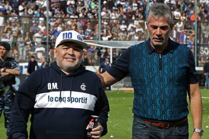 Pelegrino: "Me encontré con una figura gigante que no perdió la humildad. Diego es un gigante que se siente uno más"