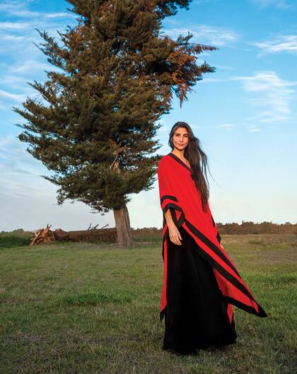 Peleritti tras su show en el Festival Cultura Campo, en septiembre