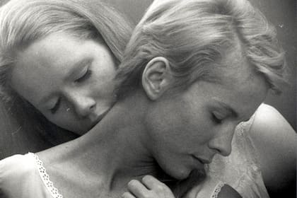 Persona, con Liv Ullmann y Bibi Andersson (1966)
