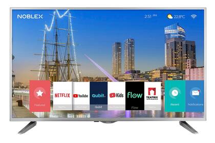 Películas, series y más. ¿A tu mamá le gusta disfrutar de maratones de series o ver en el sillón sus películas favoritas? Entonces el TV Smart 43”HD DJ43X6500, de Noblex, le va a encantar. Cuenta con un botón de Flow para acceder directamente a los contenidos de esta plataforma de entretenimiento ($