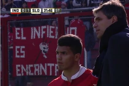 Pellegrino hizo debutar a Gastón Del Castillo