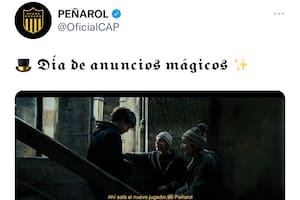 Peñarol usó un fragmento de Harry Potter para presentar a un ex Boca