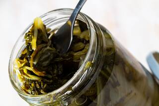 Pencas de acelga en escabeche